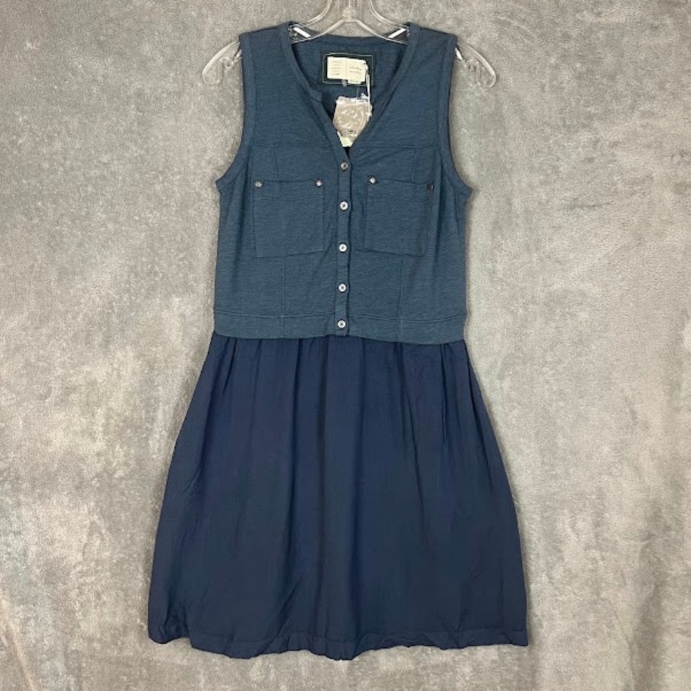 NWT Anthropologie Saturday Sunday Mini Dress Womens S Cottagecore Peasant